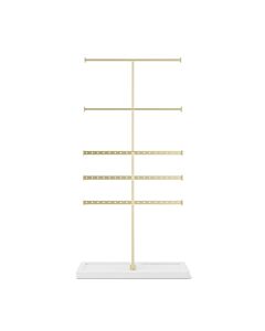 Umbra - Trigem 5 Jewellery Stand - Black/Walnut
